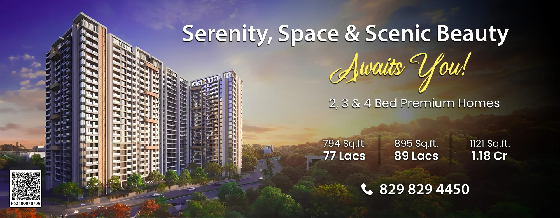 Kohinoor Woodshire Bhugaon Desktop Banner